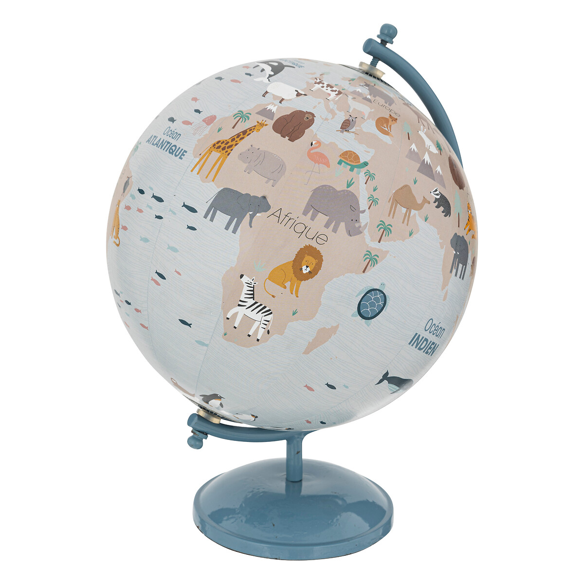 Globe Metal, blue, d.20 cm