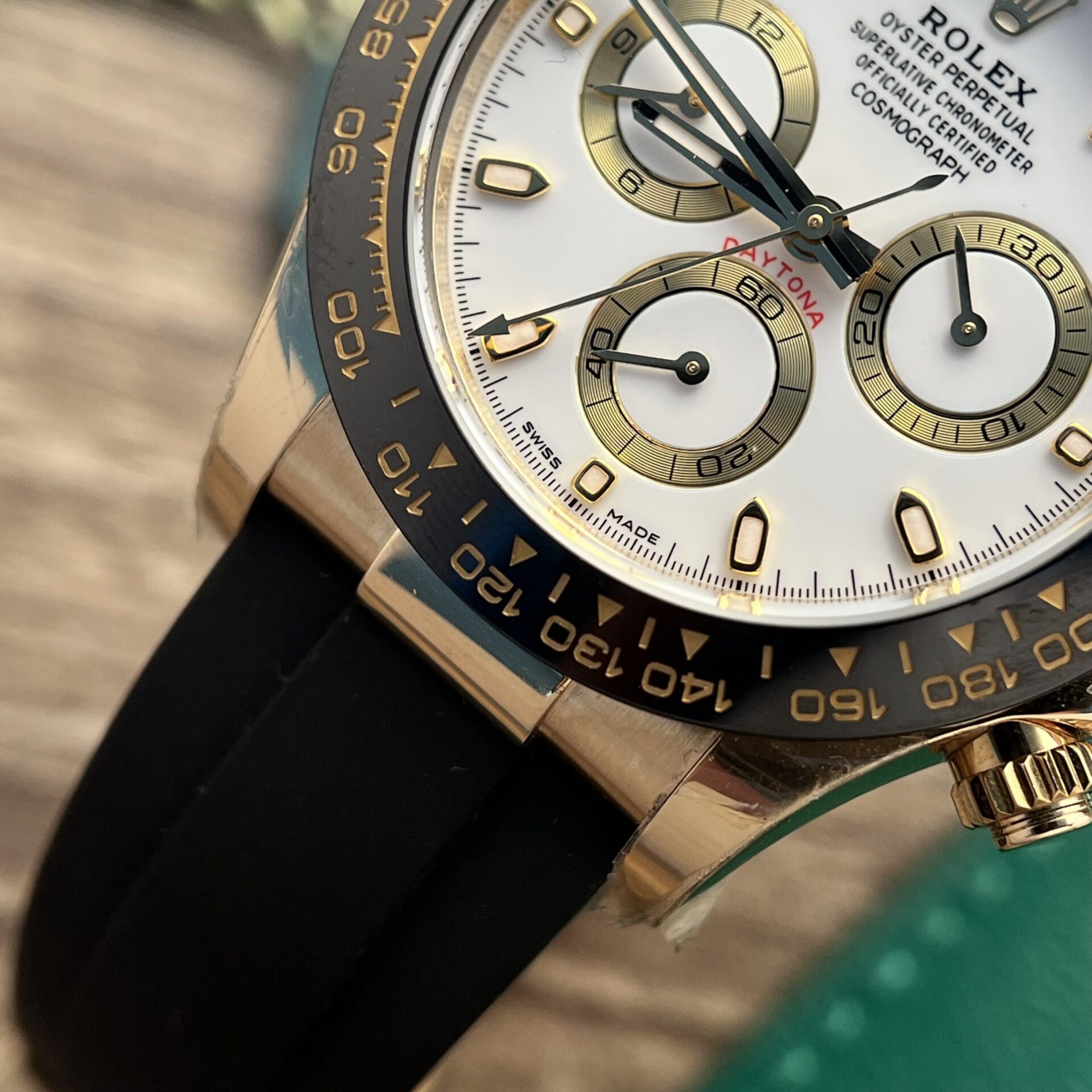 Rolex Cosmograph Daytona Replica Watch White Dial BT Factory 40mm - Top club