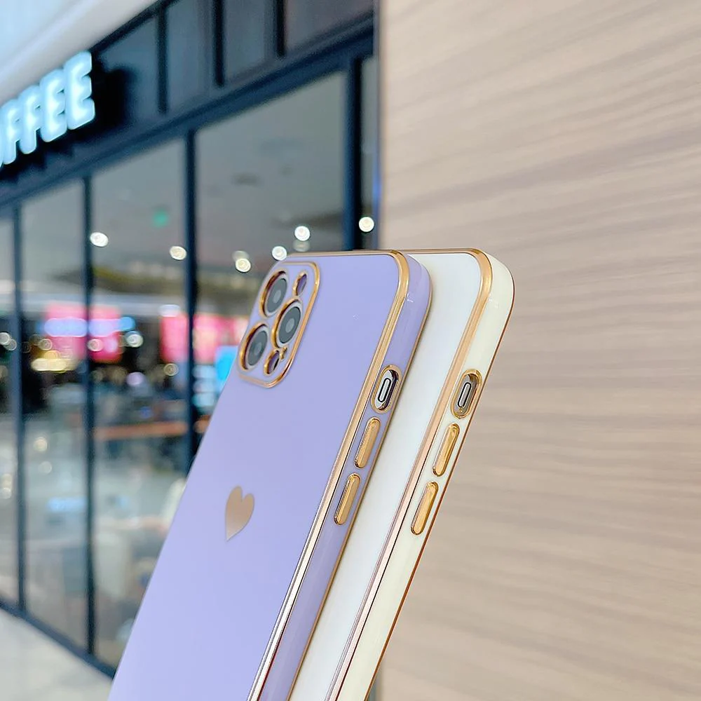 Love Heart Full Cover iPhone Case - Wholesale & Influencer