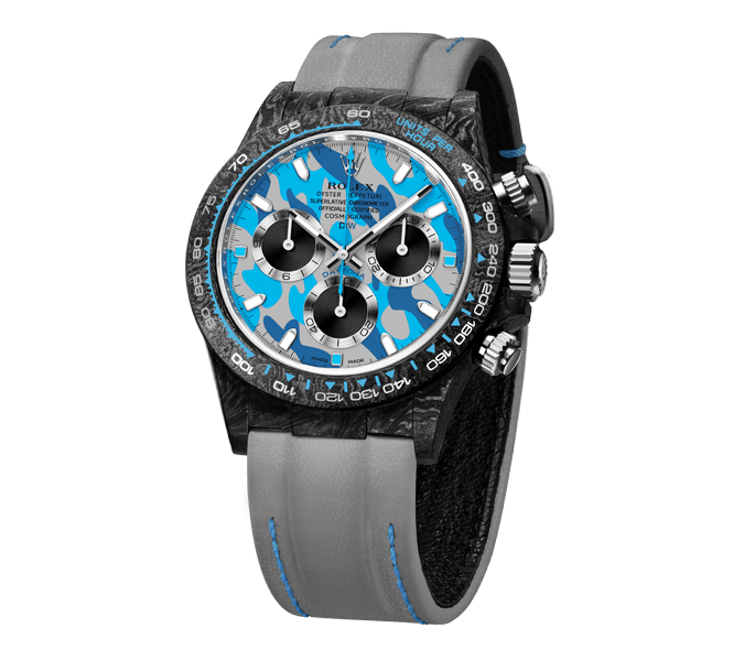 ROLEX Diw Daytona military blue 40mm oyster black(1:1 replica) - Elite Watch Atelier