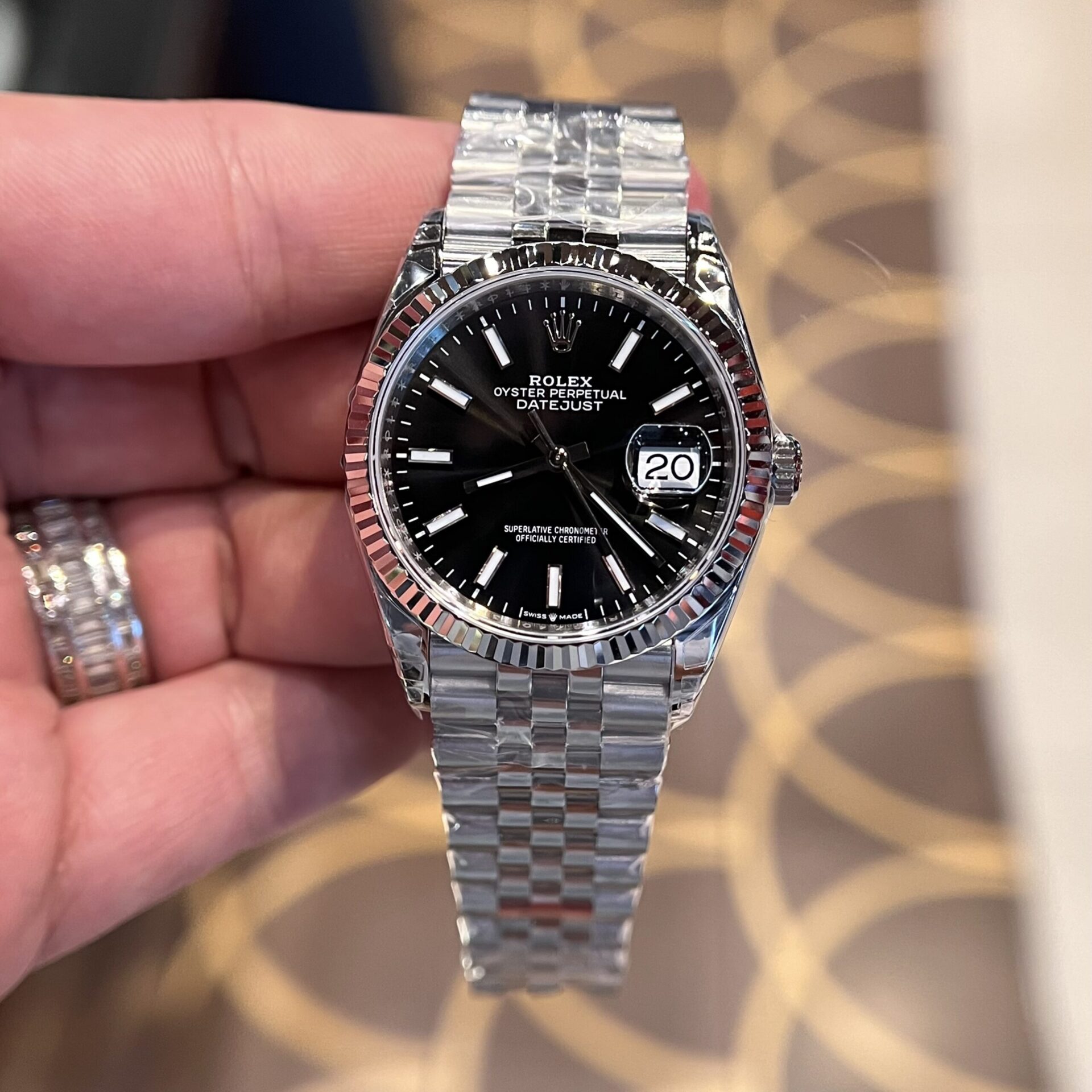 Rolex DateJust 126334 Replica Watch Black Dial VS Factory 36mm - Elite Watch Atelier