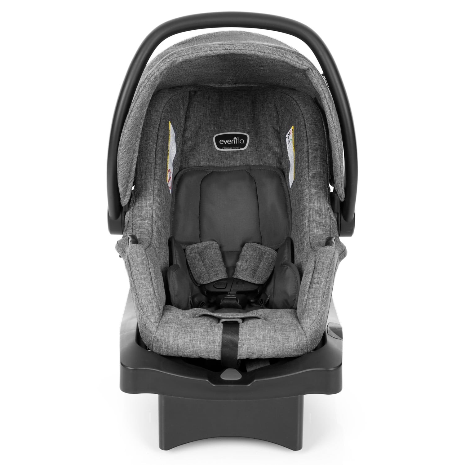 Evenflo Omni Plus Modular Travel System with LiteMax Sport Infant Car Seat, Mylar Gray, Unisex - Image 12