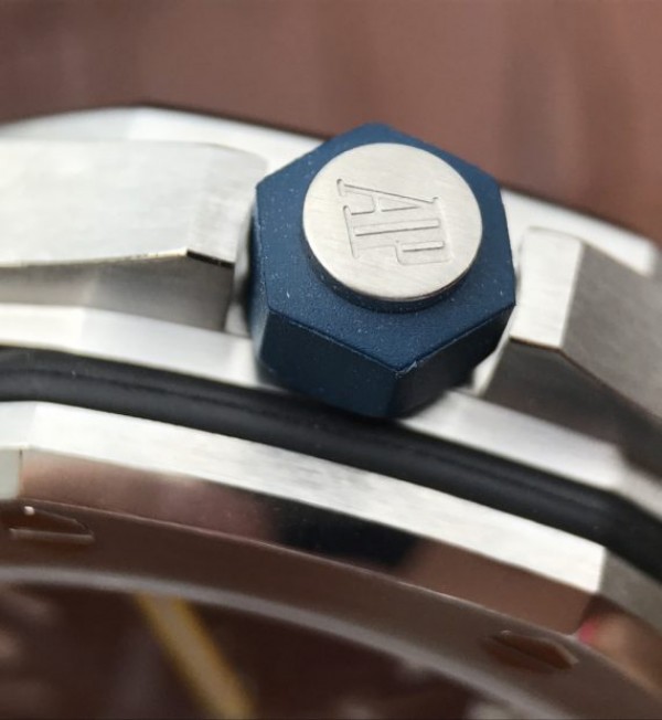 Replica Audemars Piguet JF Royal Oak Offshore Diver 2017 Blue 15710 Rubber Strap A3120 - Top club