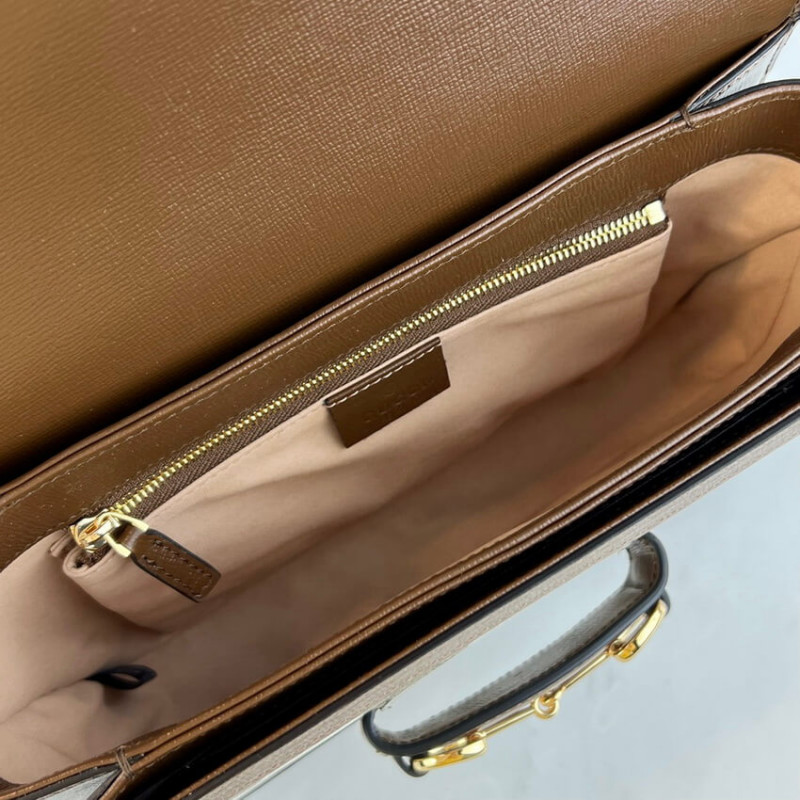 Replica Gucci Horsebit 1955 Shoulder Bag With Geometric Print 6022041:1High-quality replica