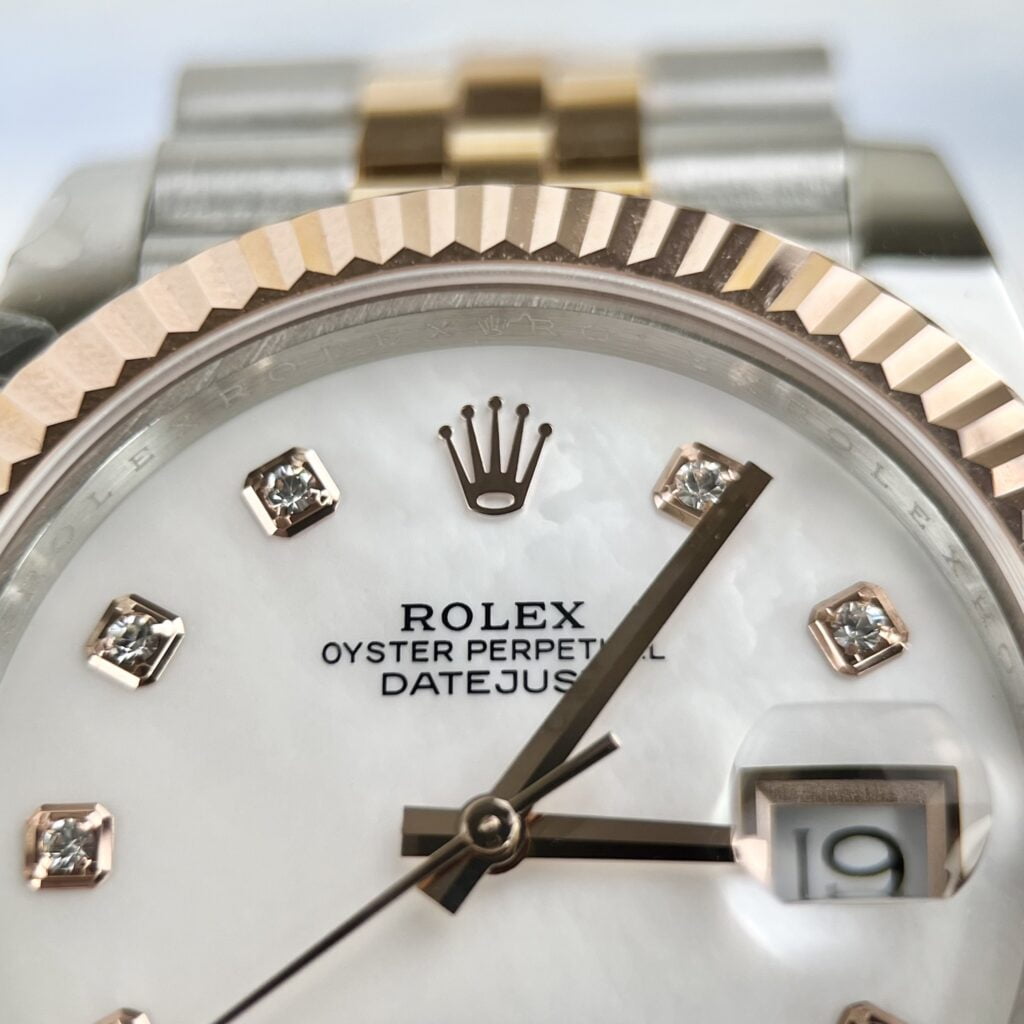 Rolex Replica Watch DateJust 126331 Dial Mother Of Pearl Gold Wrapped GM Factory 41mm - Elite Watch Atelier