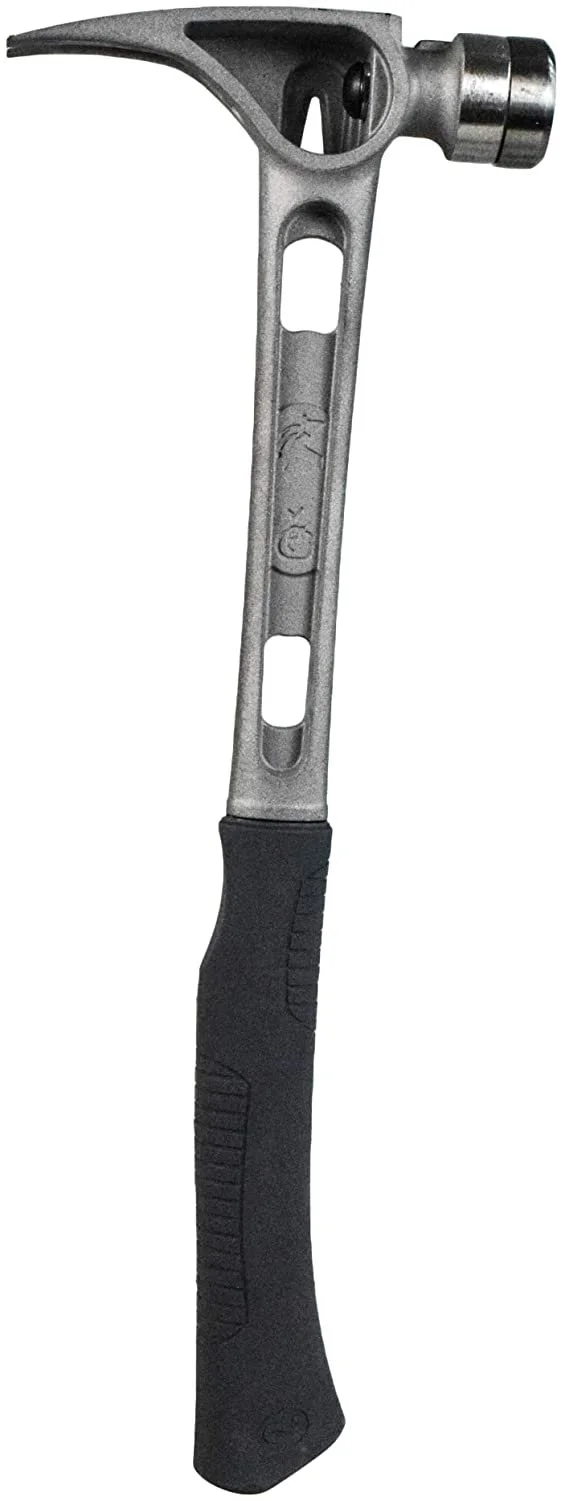 Stiletto TB3SC 15 oz TiBone III Titanium Hammer with Smooth Face Curved Handle - Image 2
