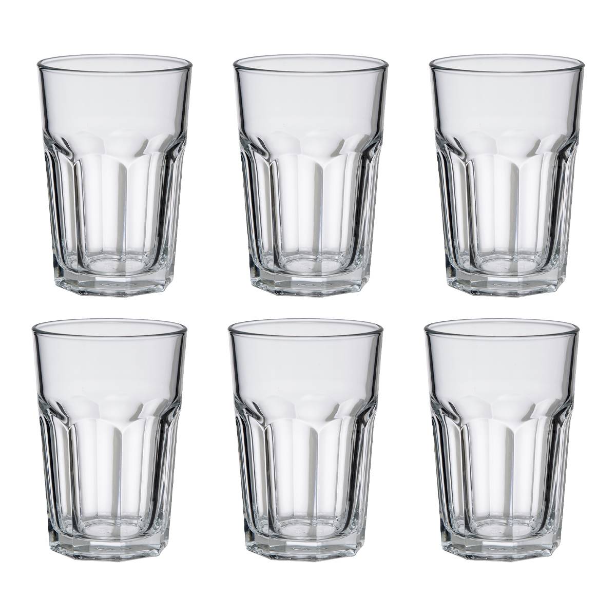 Set of 6 "Mojito" mojito glasses 355 ml, Transparent