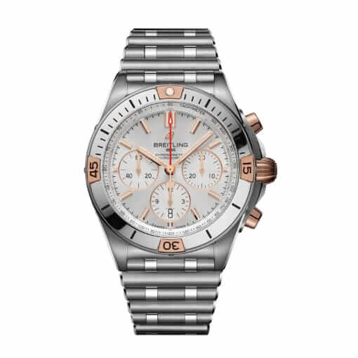 Breitling White Dial Silver Replica - Top club