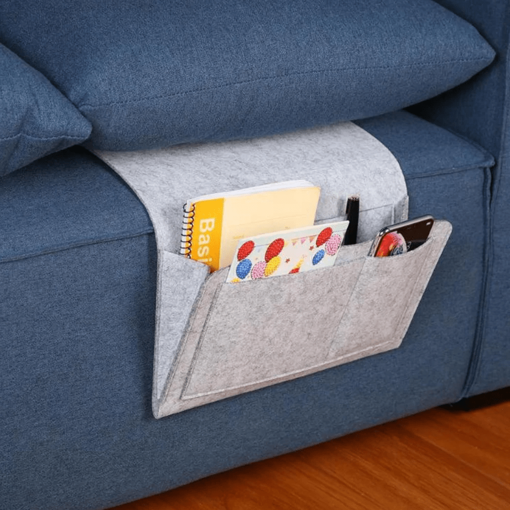 Stijlvolle Bedside Caddy - Je Organisatiehelper voor het Nachtkastje - Duurzaam en Handig