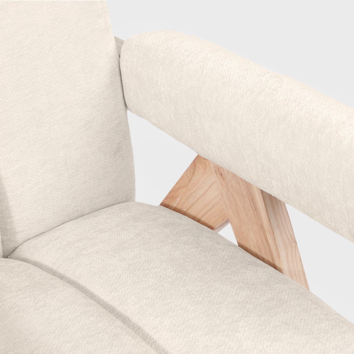 Fotel SUENO Ecru 70x81x81 cm