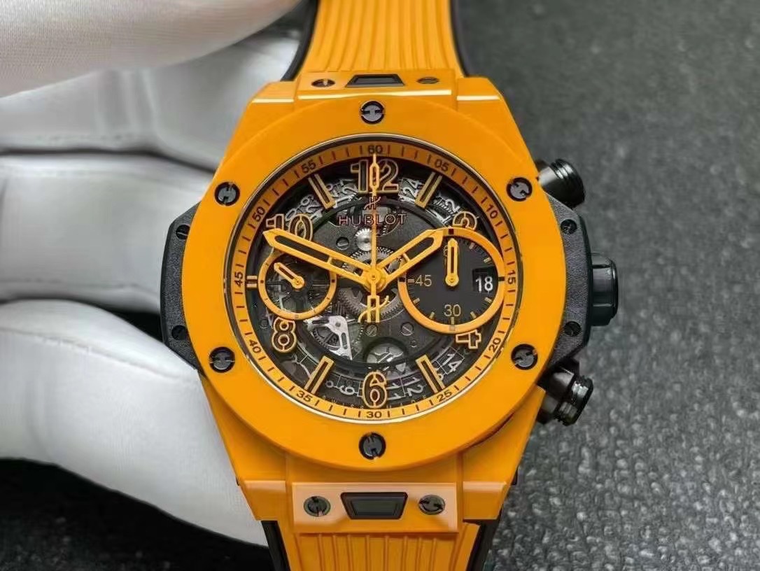 Replica Hublot Watch Big Bang Unico Orange Ceramic BBF Factory 42mm - Top club
