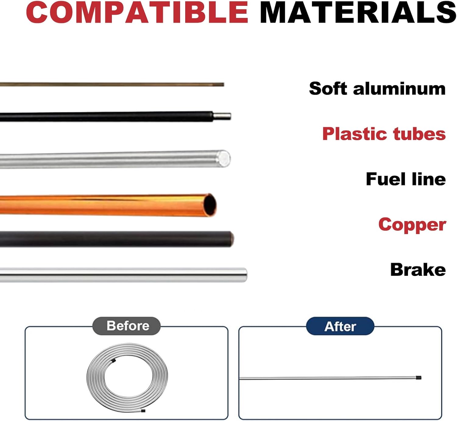 Tubing Straightener Tool for 3/16