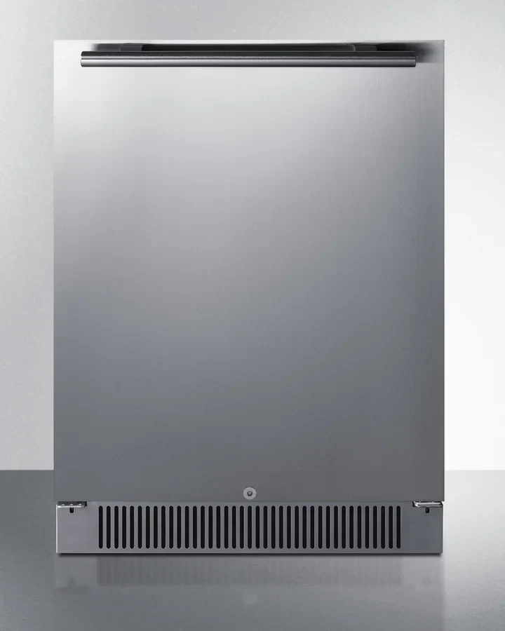 Built-In Outdoor All-Refrigerator, 24 in Wide, Stainless Steel, LHD