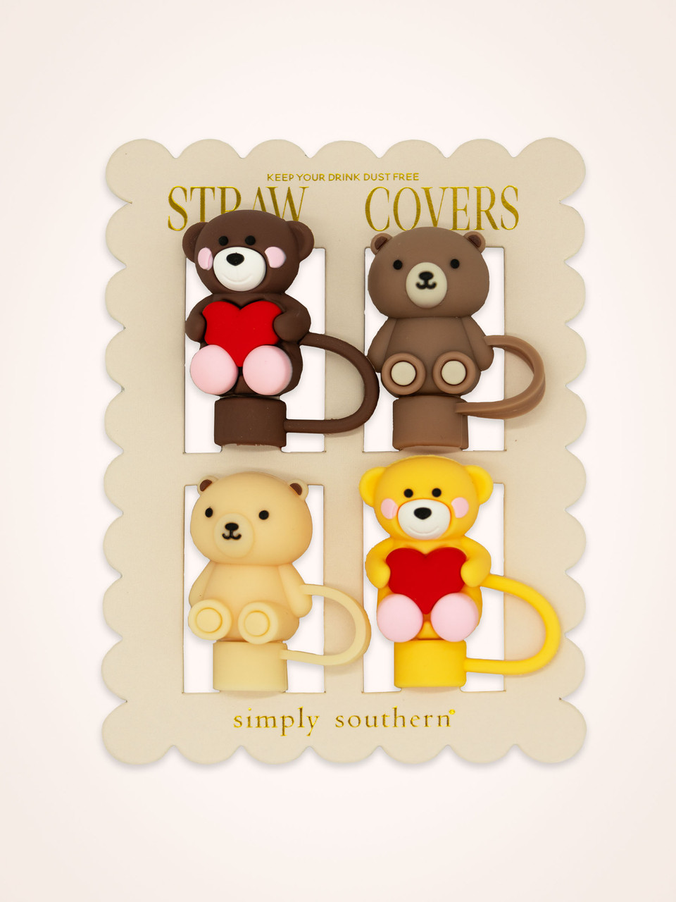 0225-STRAWCOVER-EVRDAY-BEAR - Simply Southern Outlet