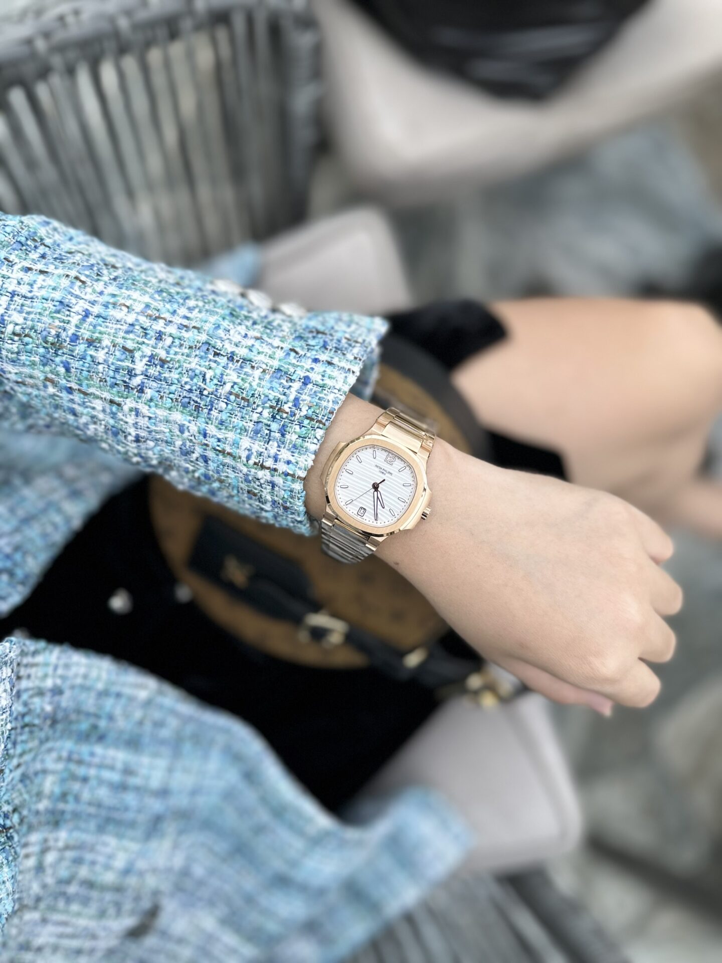 Patek Philippe Nautilus 7118 Replica 1:1 Watch Rose Gold 3K Factory 35.2mm - Top club