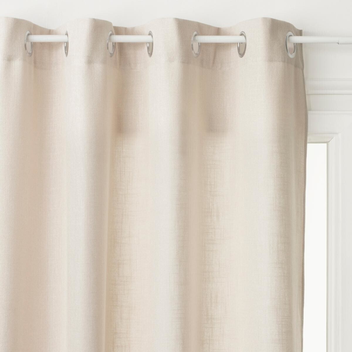 Curtain "Leon" Beige, 140x260 cm