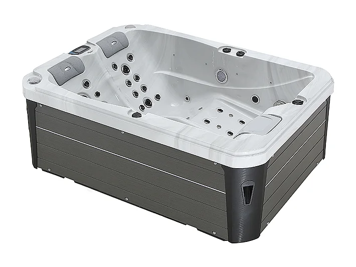 Spa 2 places allongées Archipel® GT2 PRO MAX BLANC MARBRE LED