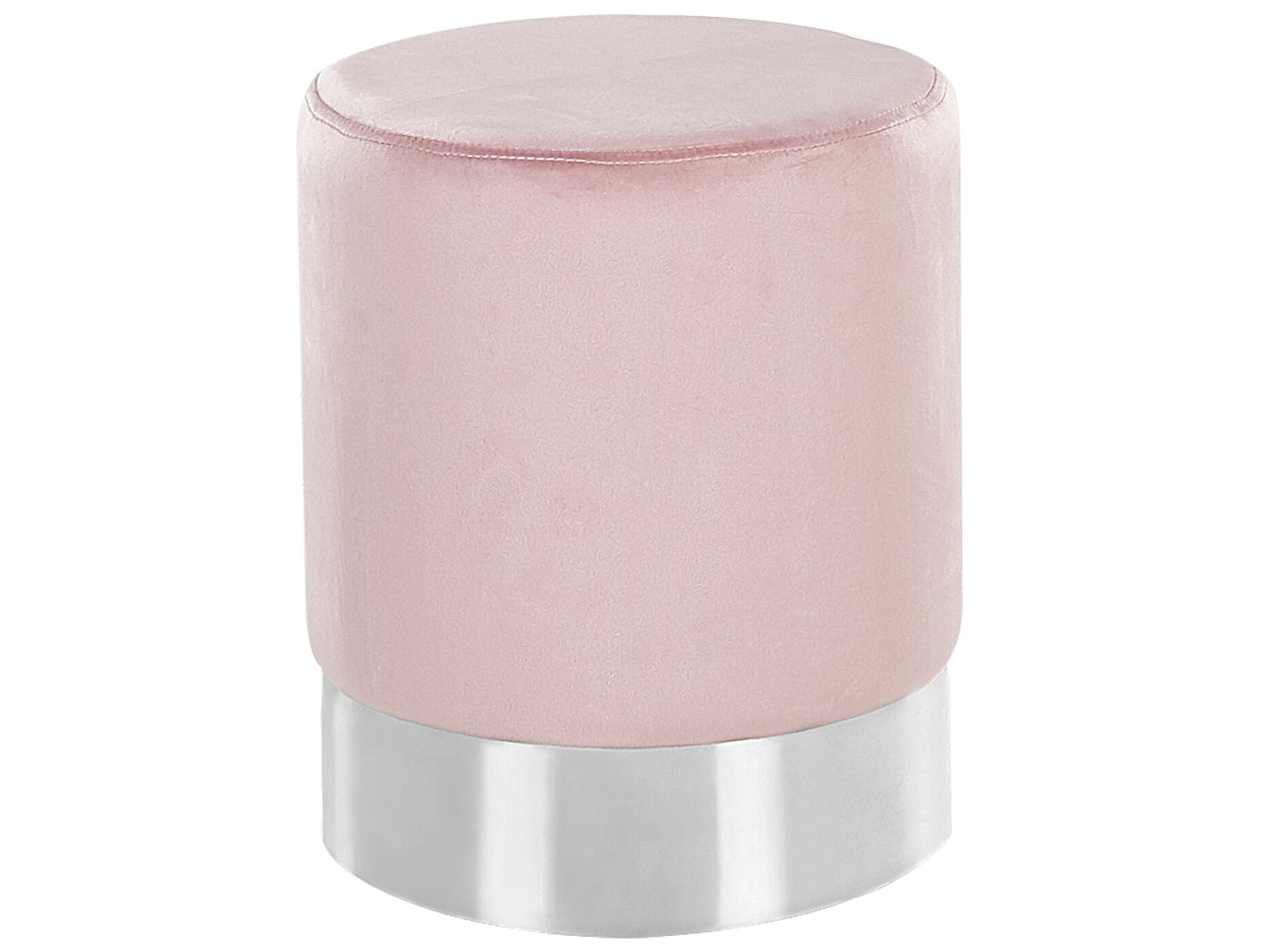 Pouffe BRIGITTE Velvet Pastel Pink