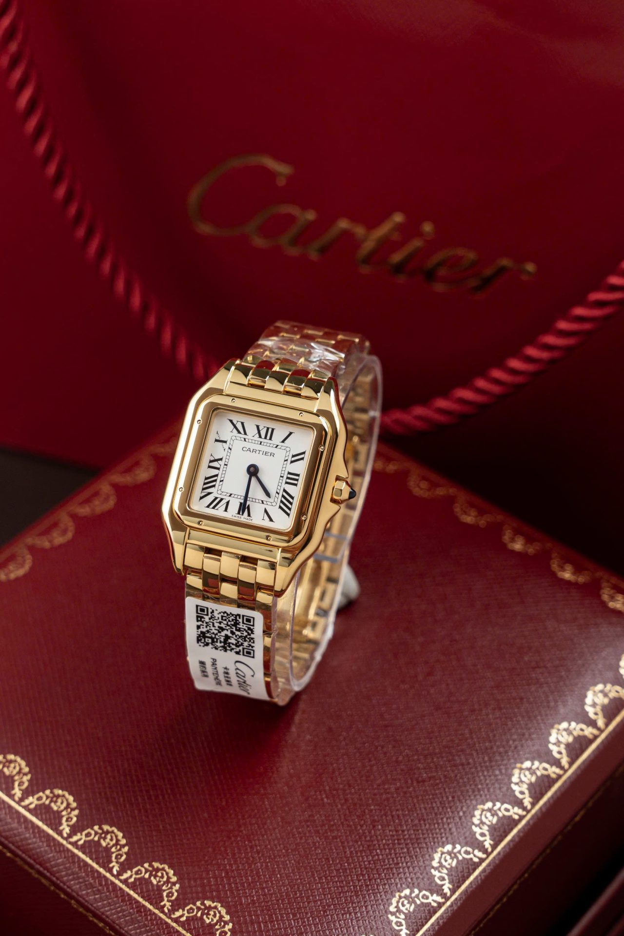 Cartier Panthere WGPN0009 Fake Watch White Dial Metal Wire 27x37mm - Top club