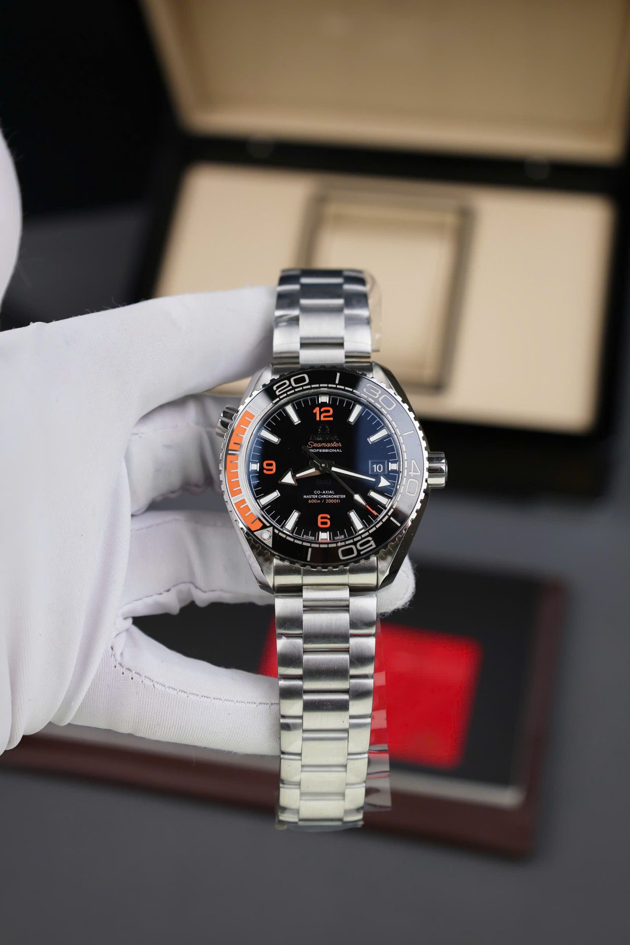 Omega Seamaster Best Replica Watch Planet Ocean Metal Wire 43.5mm - Top club