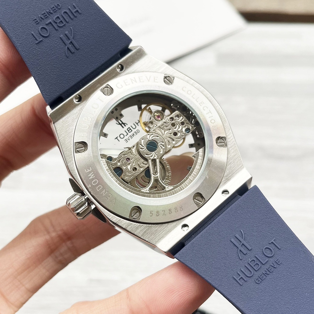 Hublot BIG BANG series, 46 mm Malaysian rubber strap(1:1 replica) - Top club