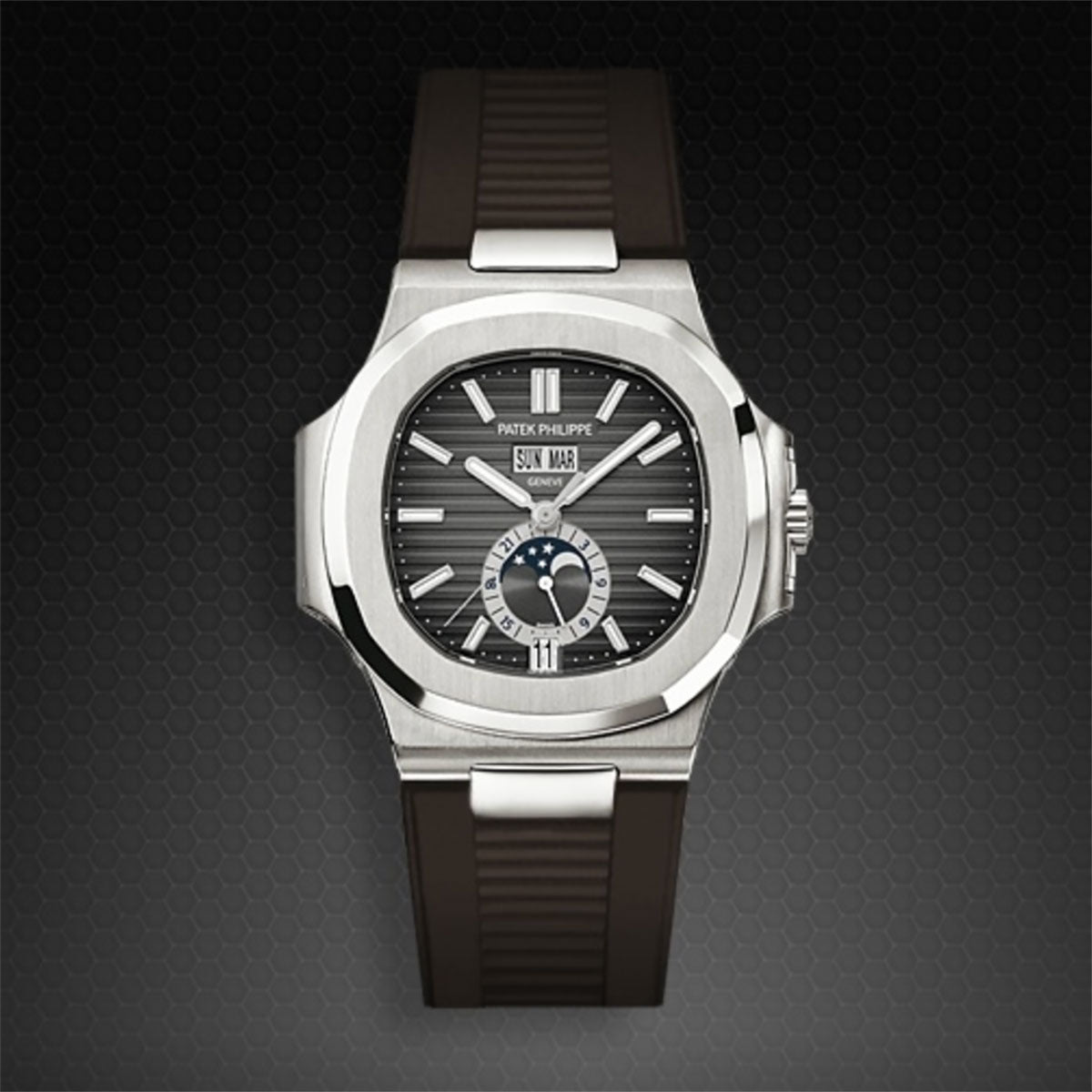 Patek Philippe - Rubber B strap for Nautilus 5726A SS(1:1 replica) - Top club