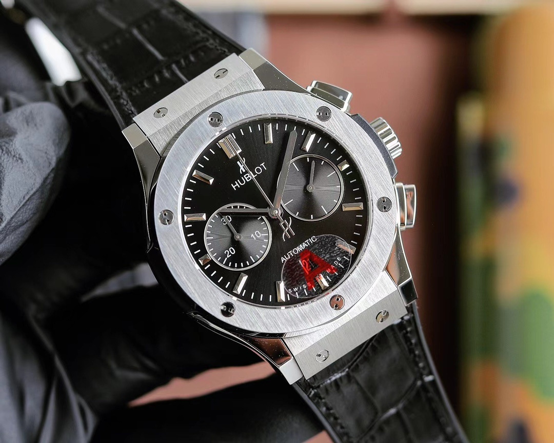 Hublot Classic Fusion Chronograph Titanium Black Dial 45mm(1:1 replica) - Top club