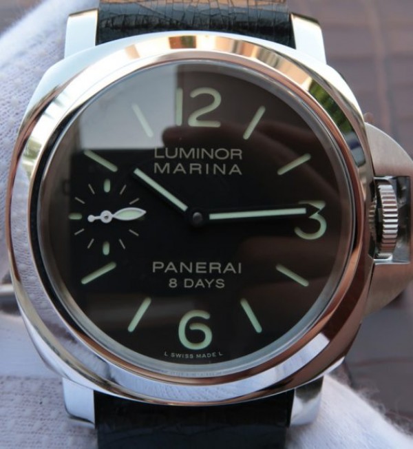 Replica Panerai XF PAM510 Black Distressed Calfskin Strap P5000 - Top club