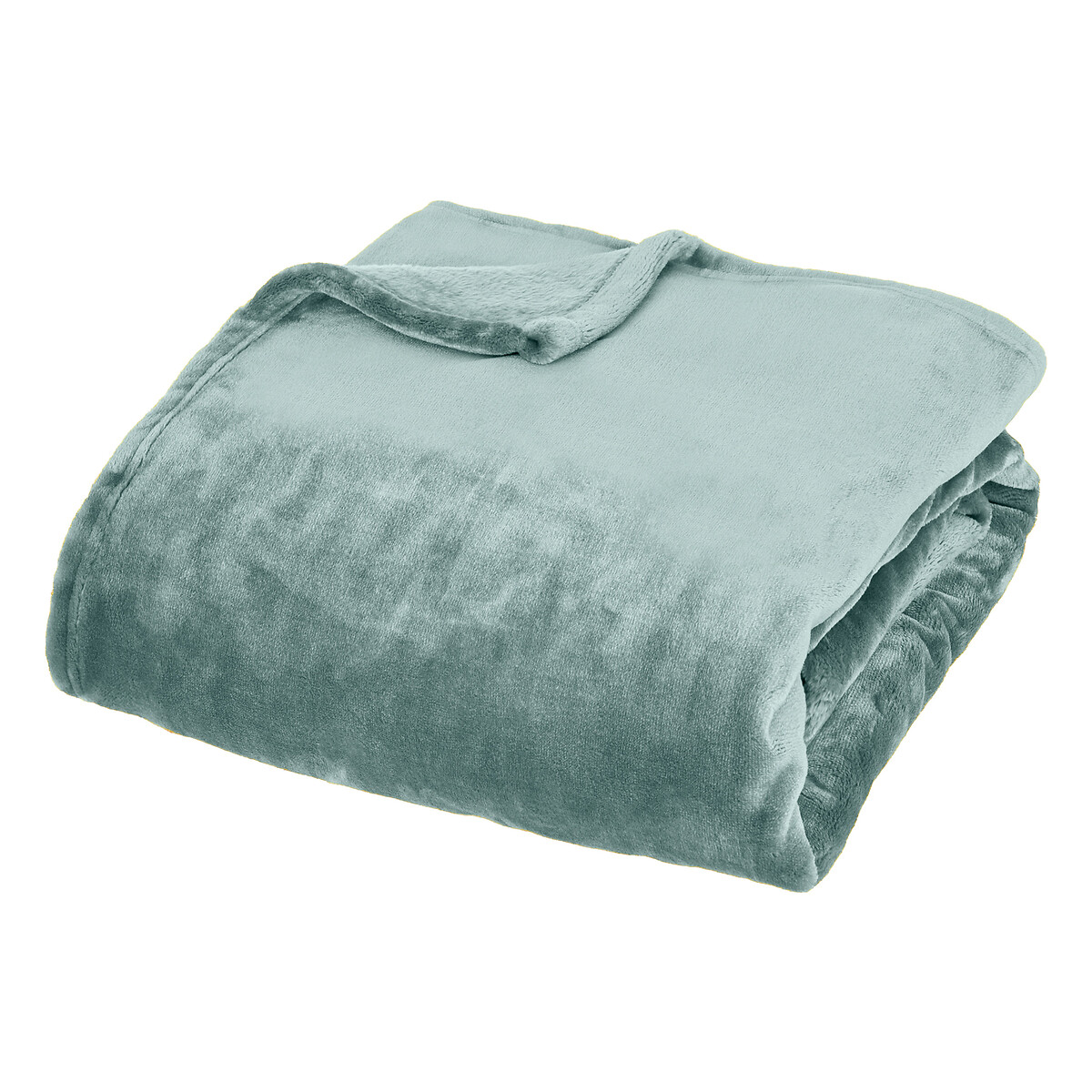 Flannel throw "Cuddly" Blue, 130x180 cm