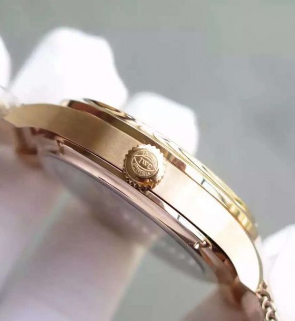 Replica IWC TF Portuguese Tourbillon Moonphase RG Bracelet - Top club