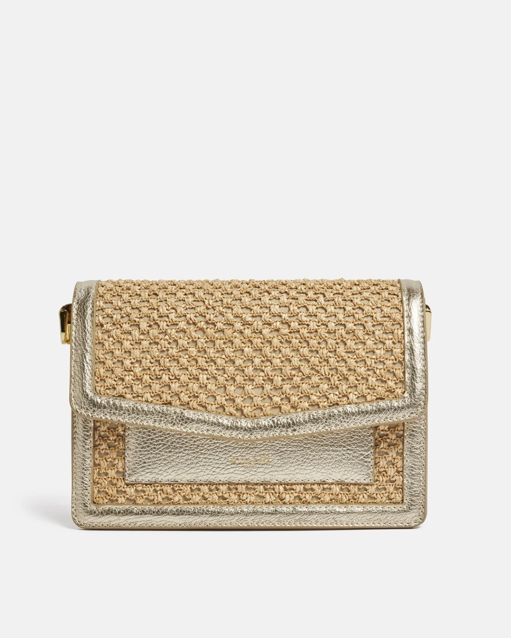 SAC AKIA - En cuir volume moyen platine