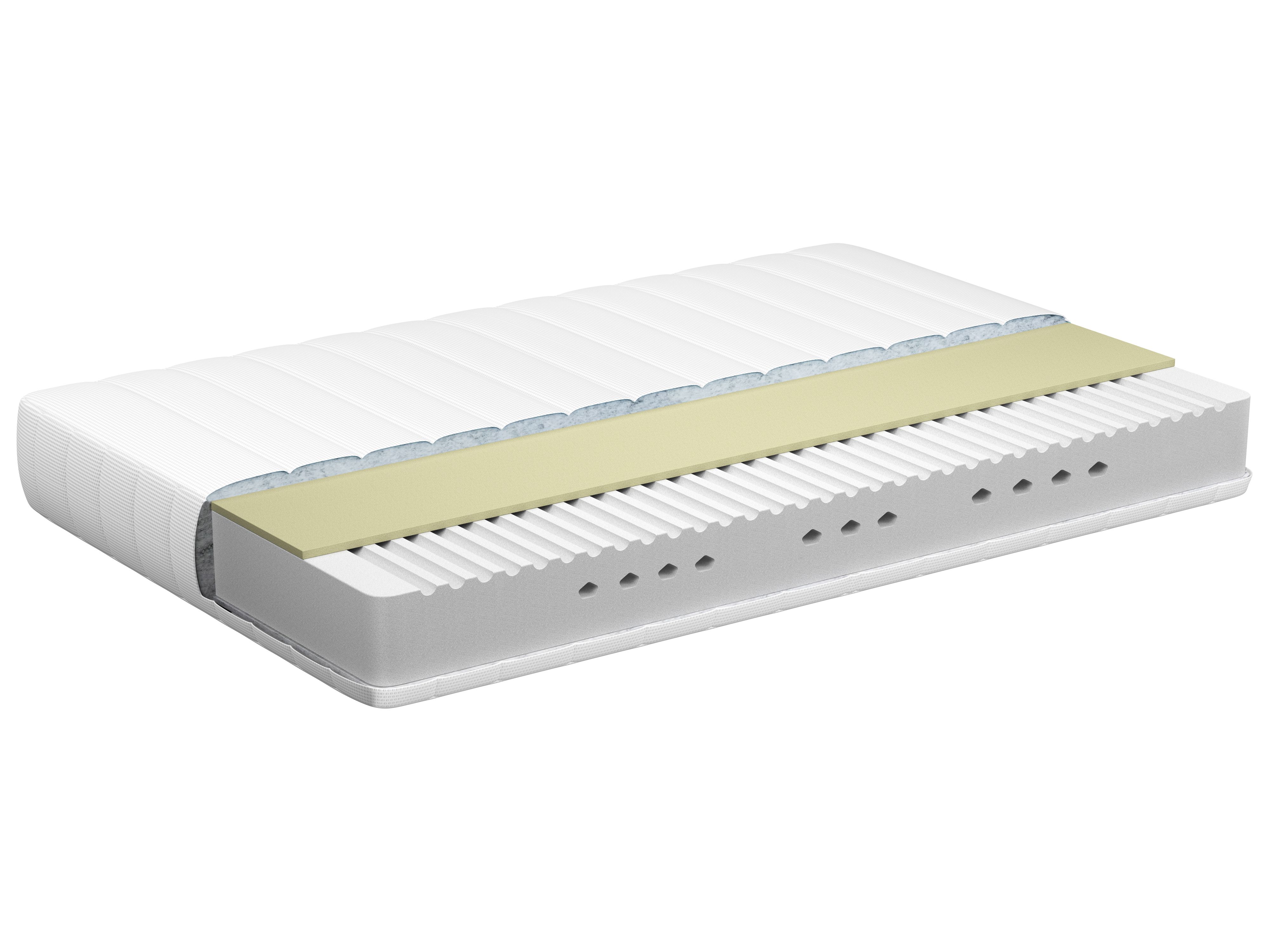 Memory Foam Mattress WHISPER H2/3 Medium 80 x 200 cm (EU Small Single)