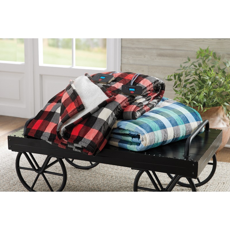 Westinghouse Pattern Heated Blanket - MIDNIGHT VELVET CATALOG