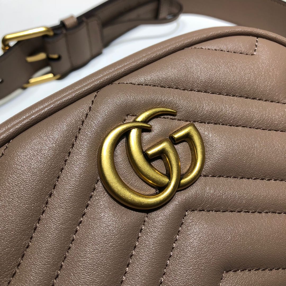 Replica Gucci Marmont Matelasse Leather Belt Bag 4764341:1High-quality replica