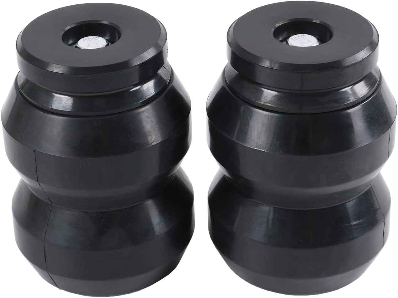 DICMIC Rear Suspension Rubber Helper Spring Kit Compatible with 2009-2021 Dodge Ram 1500 2WD/4WD Replace# DR1500DQ