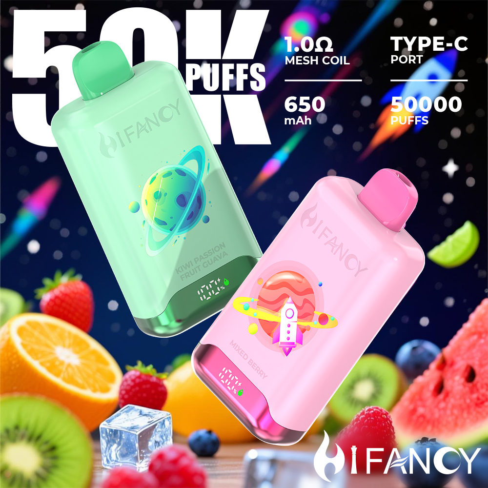 HIFANCY SPACE 50000 Puffs Disposable Vape (10 Pack)