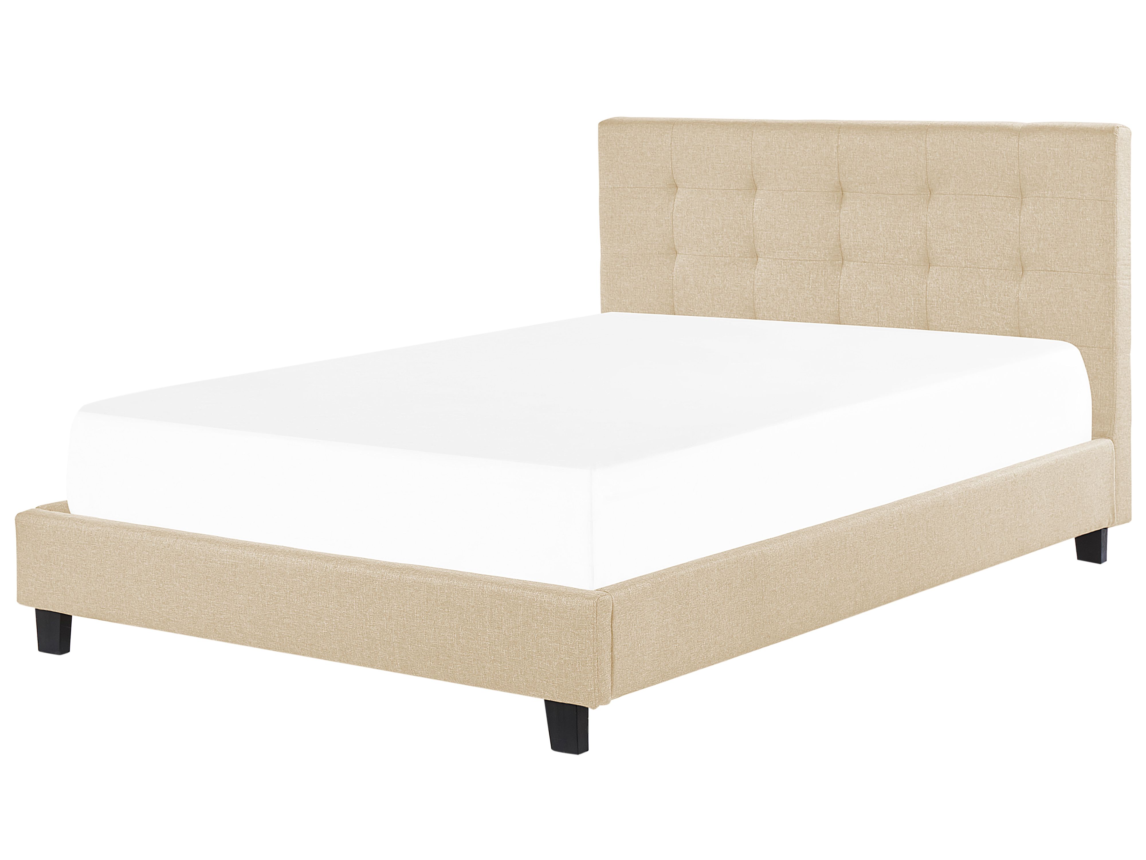 Bed Fabric LA ROCHELLE 180 x 200 cm (EU Super King) Beige