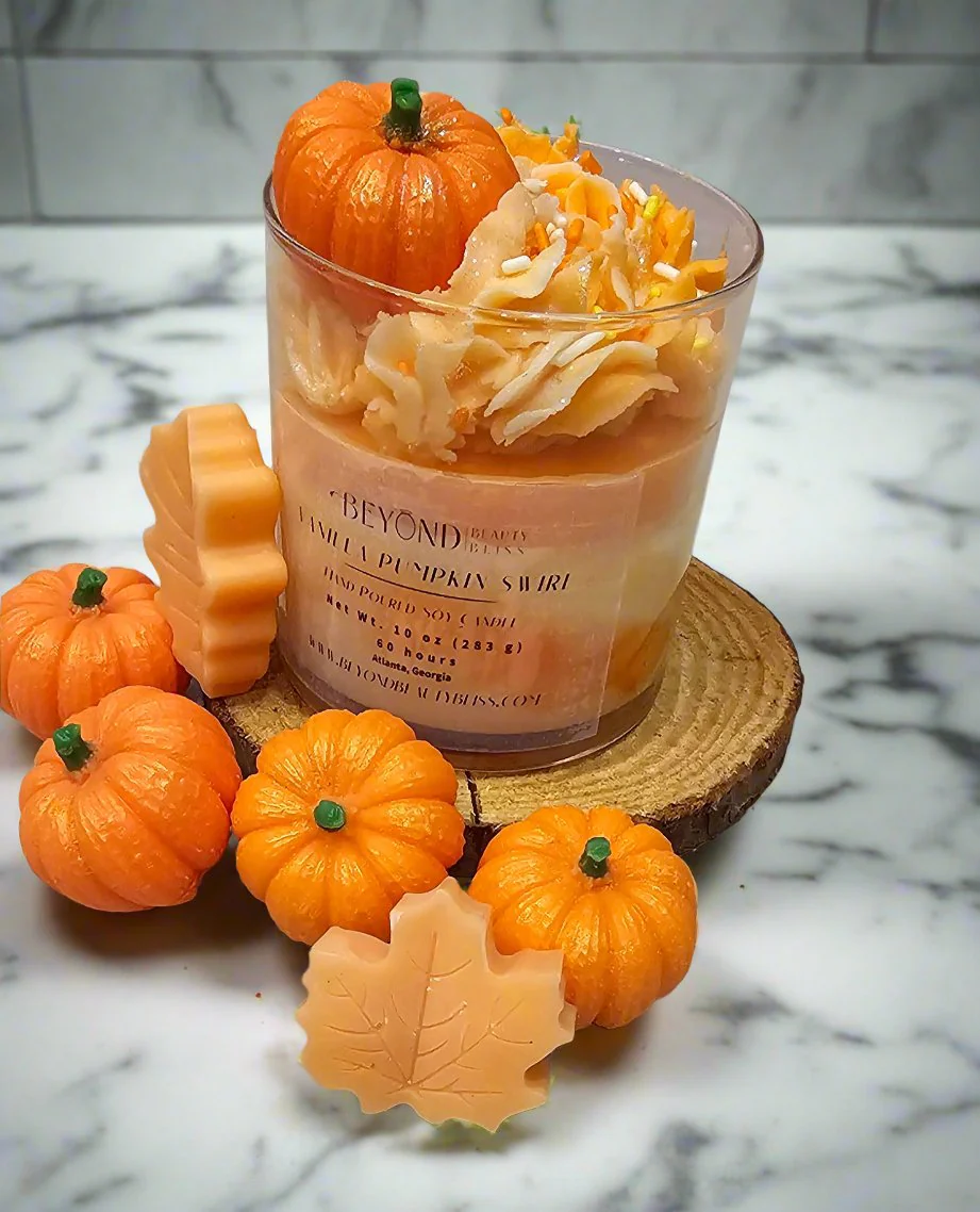Vanilla Pumpkin Swirl Candle