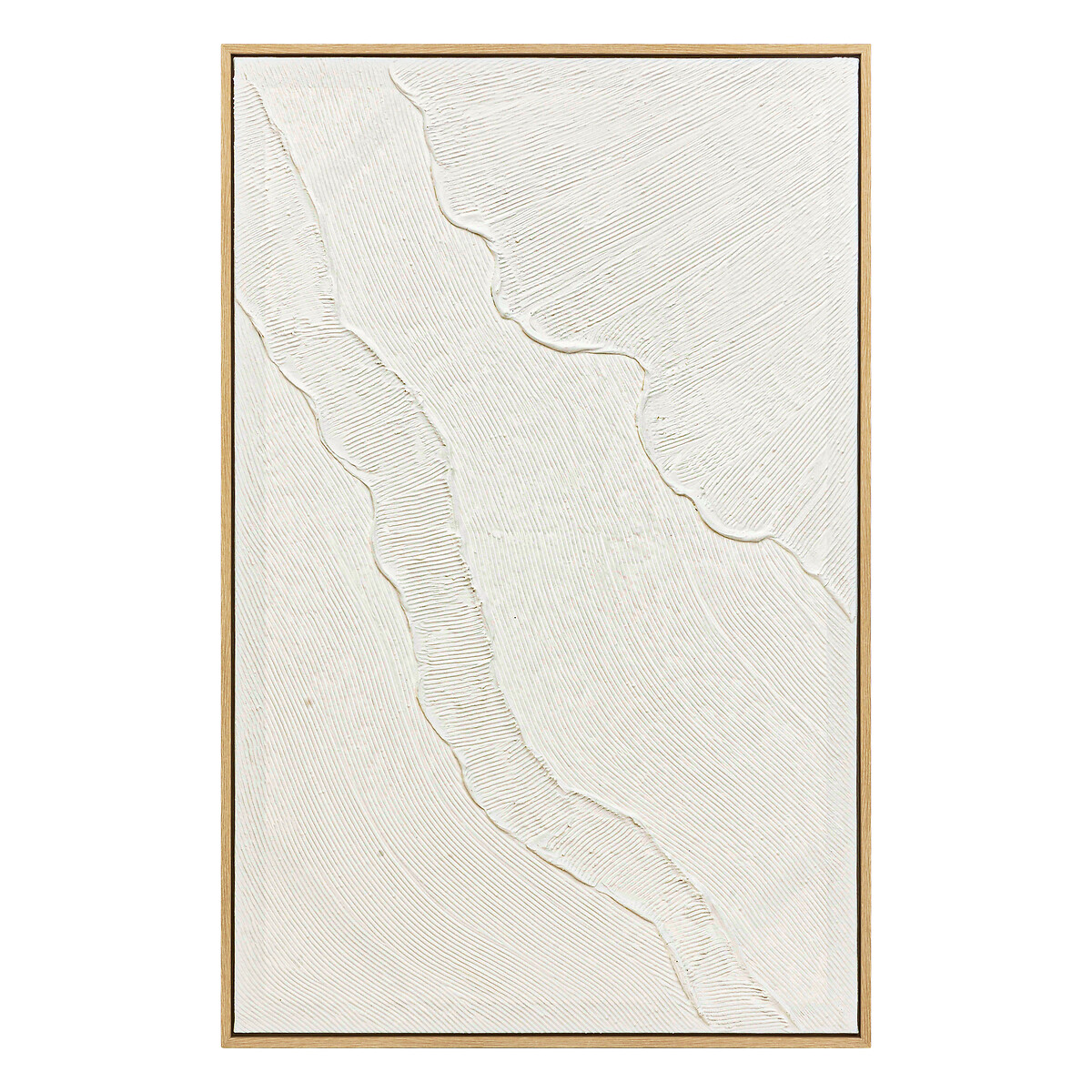 3D wall art "Kohana" White, 116x75 cm