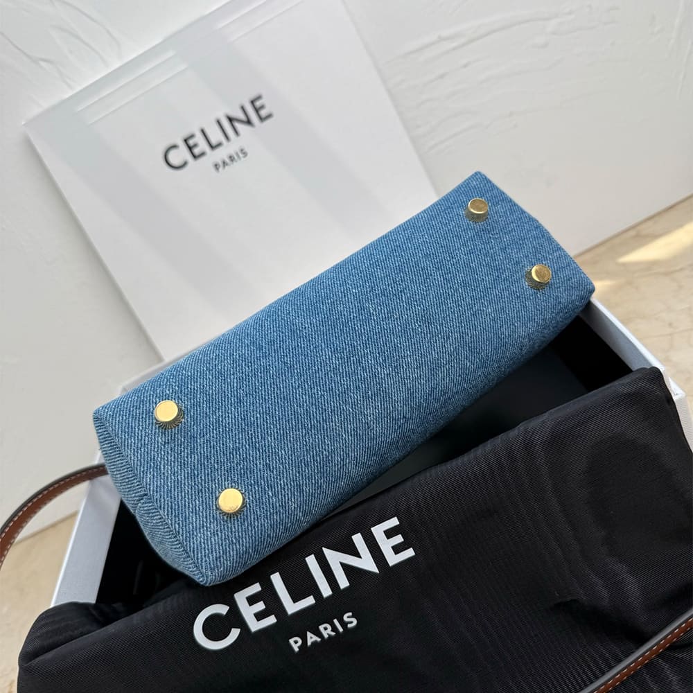 CELINE TEEN NINO BAG IN DENIM(HIGH-END GRADE)1:1High-quality replica