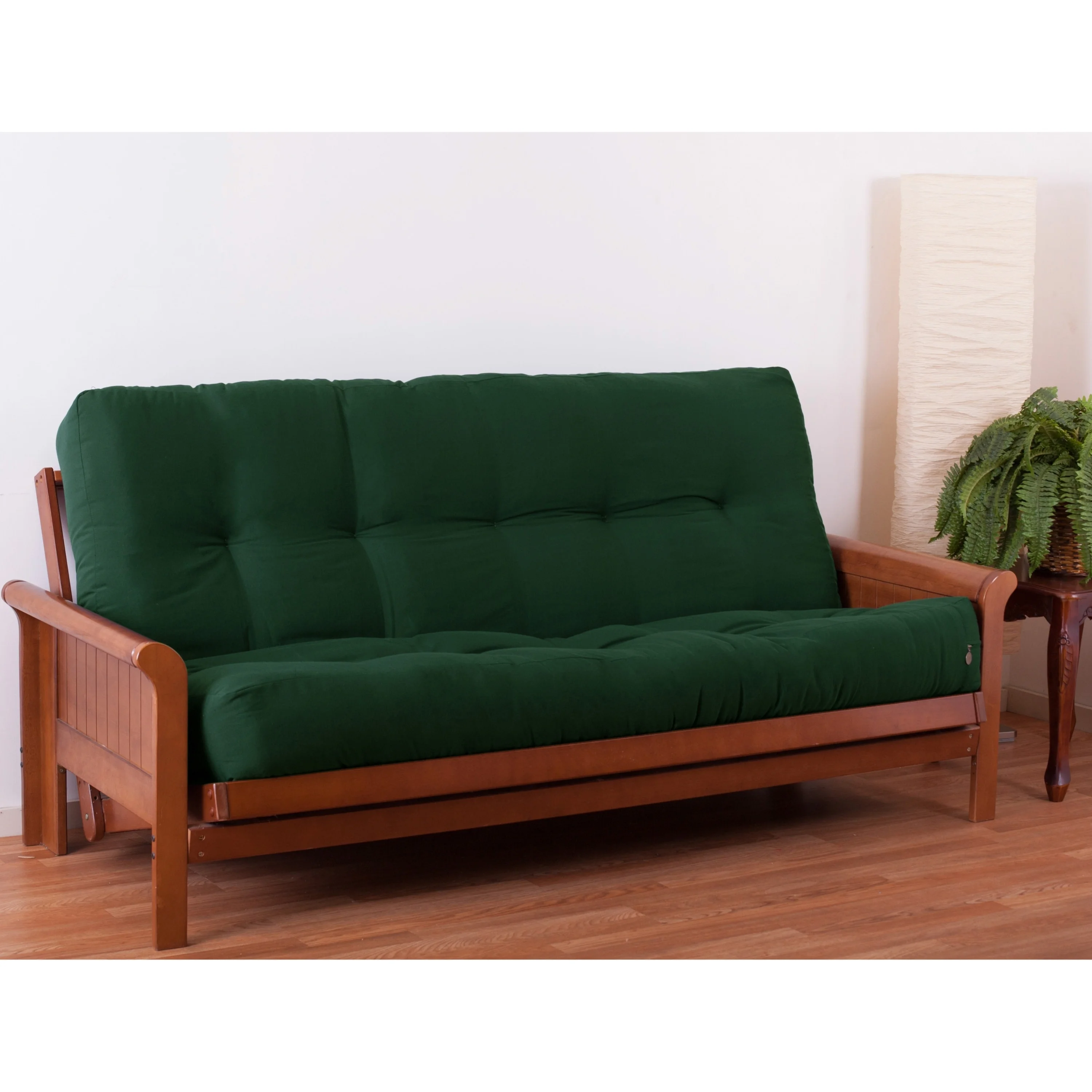 Blazing Needles Renewal 10-inch Twill Full-size Futon Mattress - Sage - Sage - Image 16