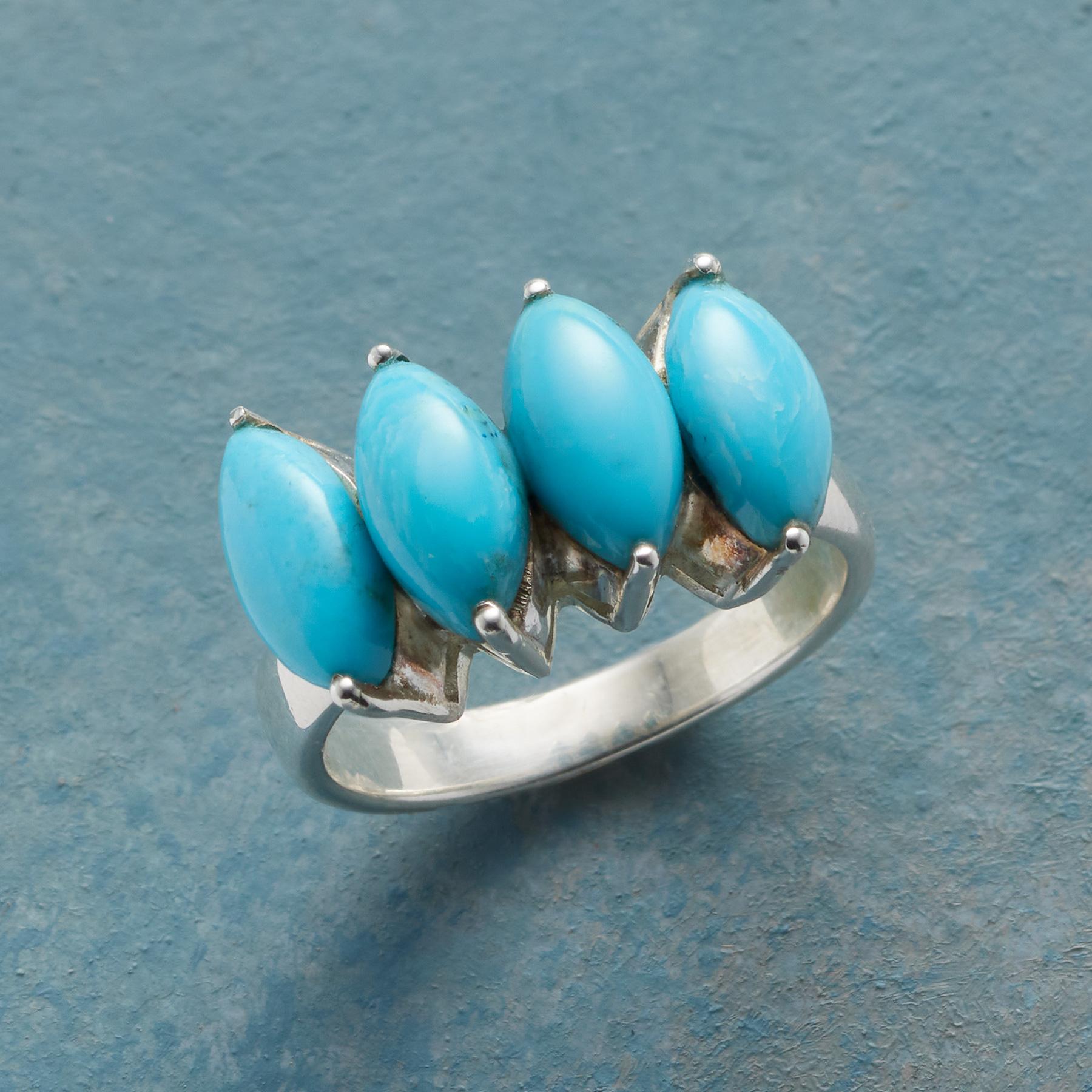 Turquoise Pod Ring - Sundance Clothing