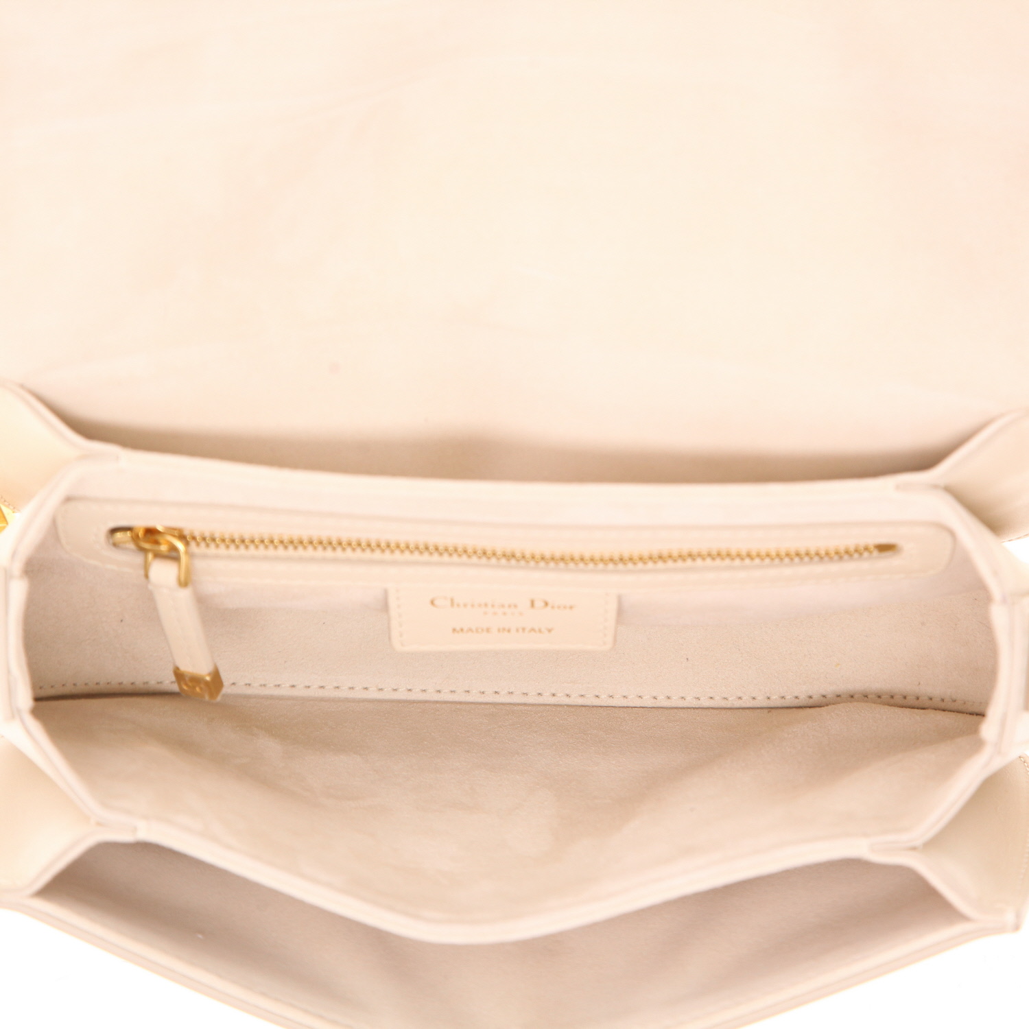 Dior 30 Montaigne Avenue shoulder bag in beige leather1:1High-quality replica