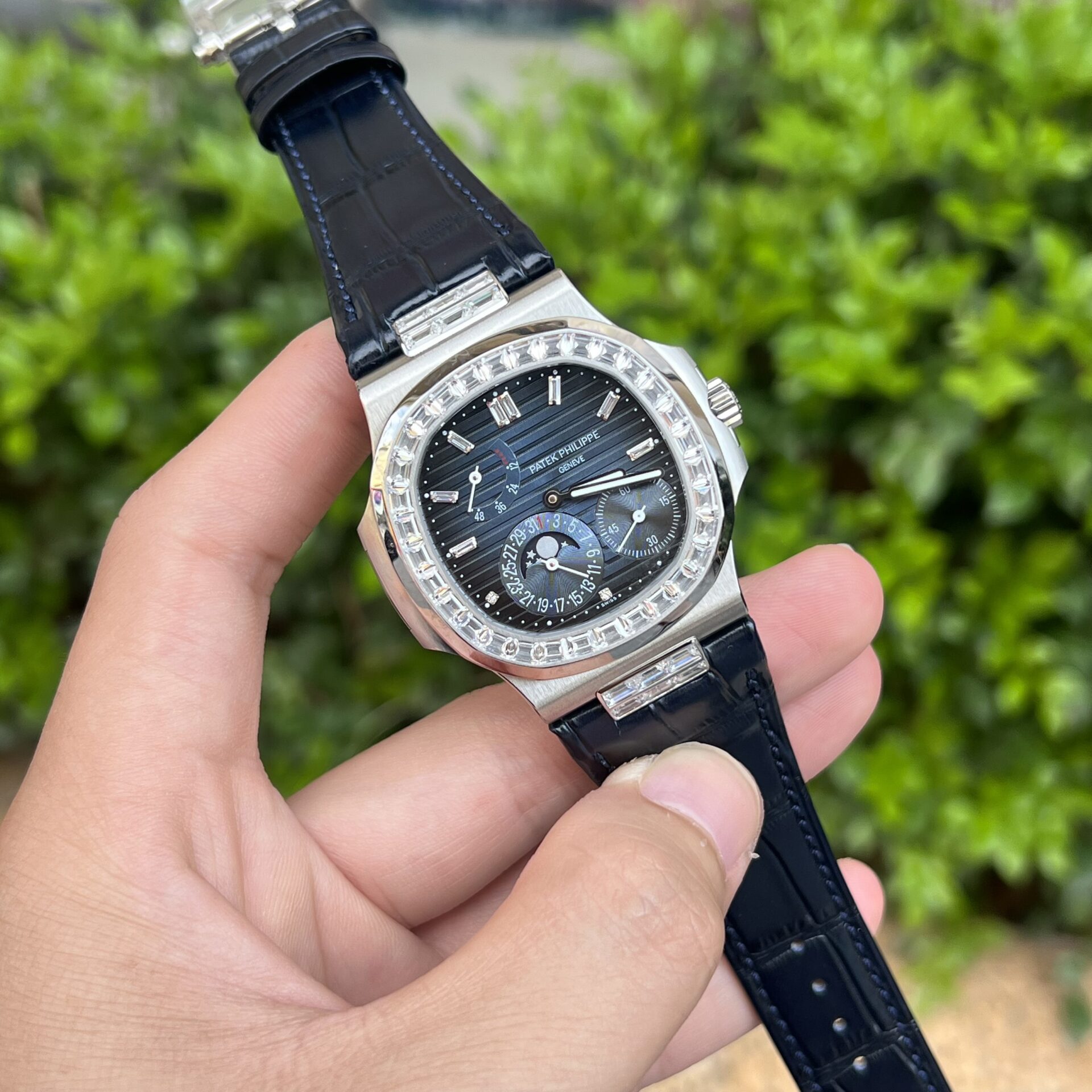 Patek Philippe Replica 1:1 Watch Nautilus 5724G Blue Dial Full Set GR Factory 40mm - Top club