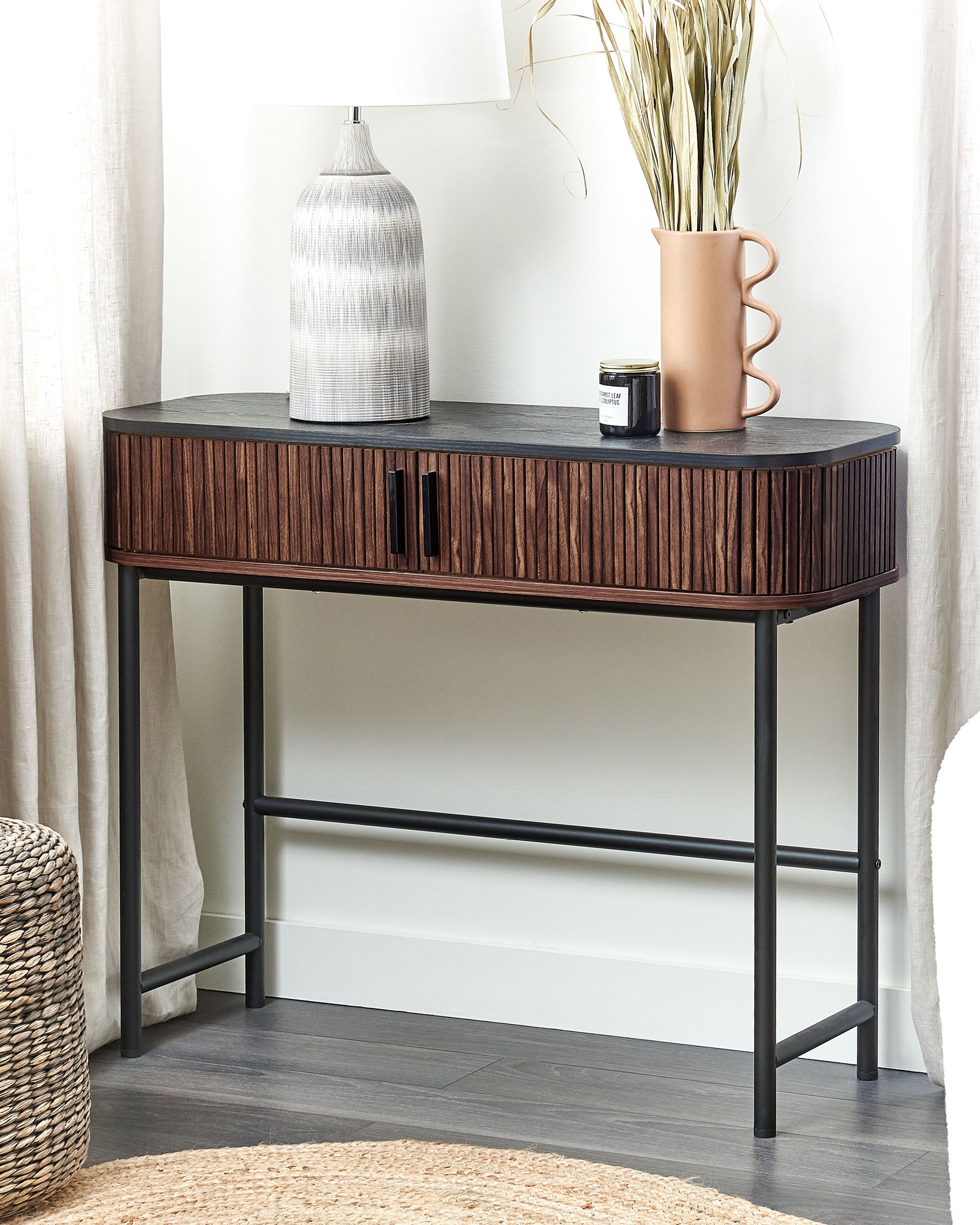 Console Table JOSE Dark Brown