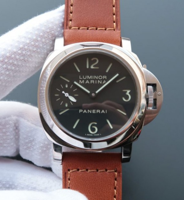 Replica Panerai Noob New PAM111 Brown Asso Strap A6497 - Top club