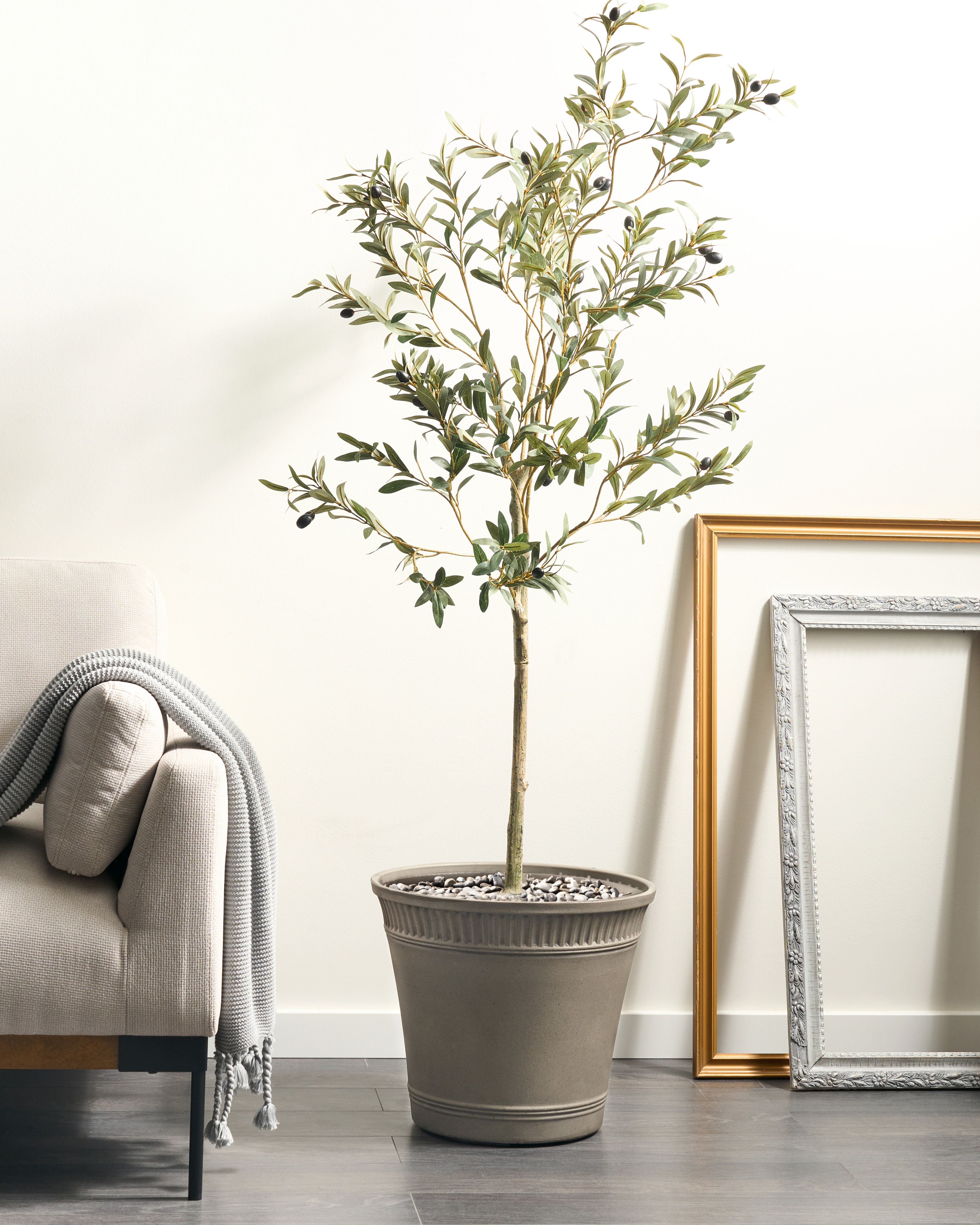 Plant Pot CISTUS 44 cm Grey
