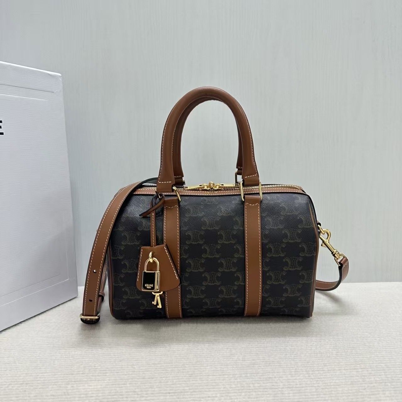 Celine Triomphe Boston Bag