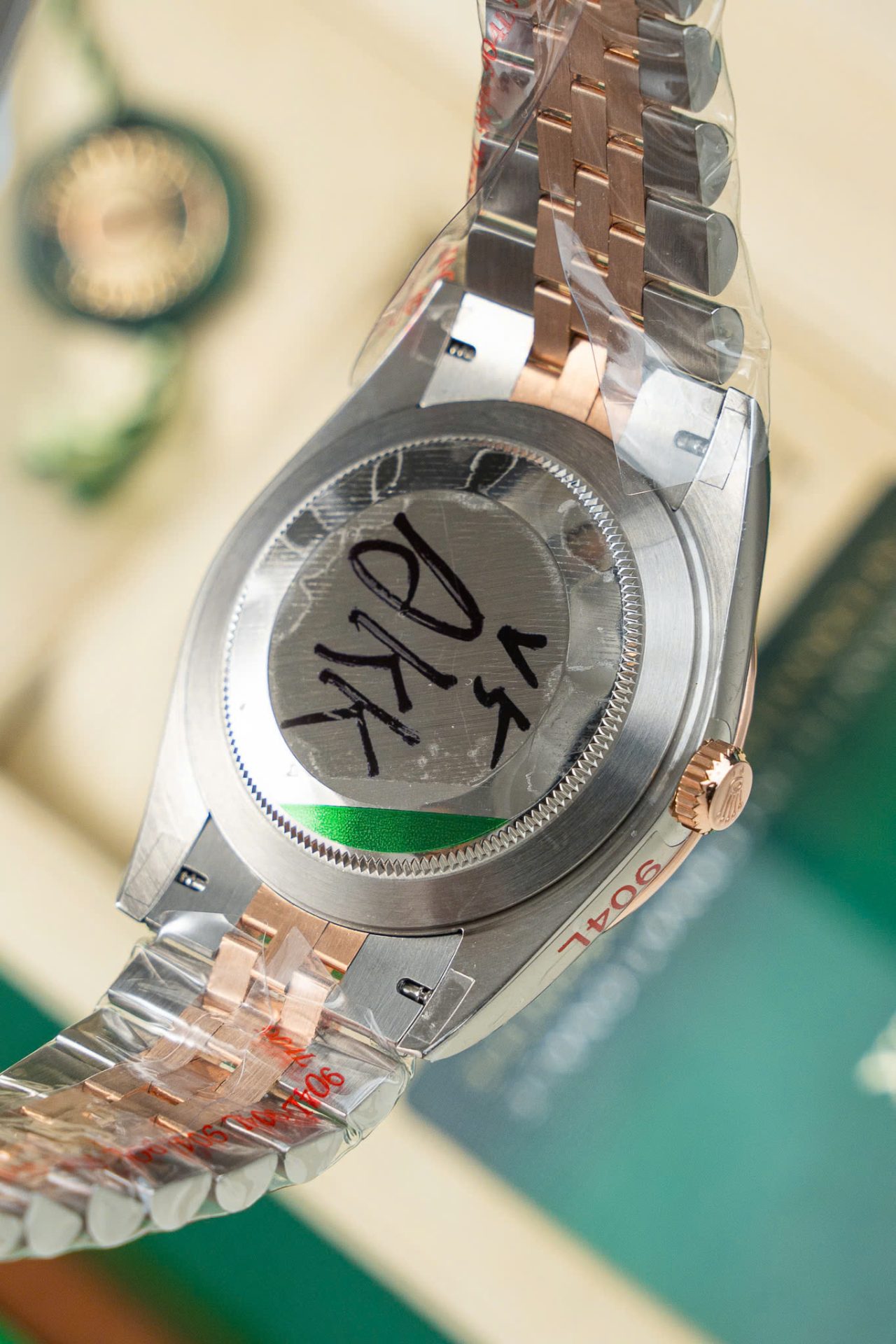 Rolex Copies Watch DateJust 126331 Dial Sundust Custom Gold Wrapped GM Factory 41mm - Top club