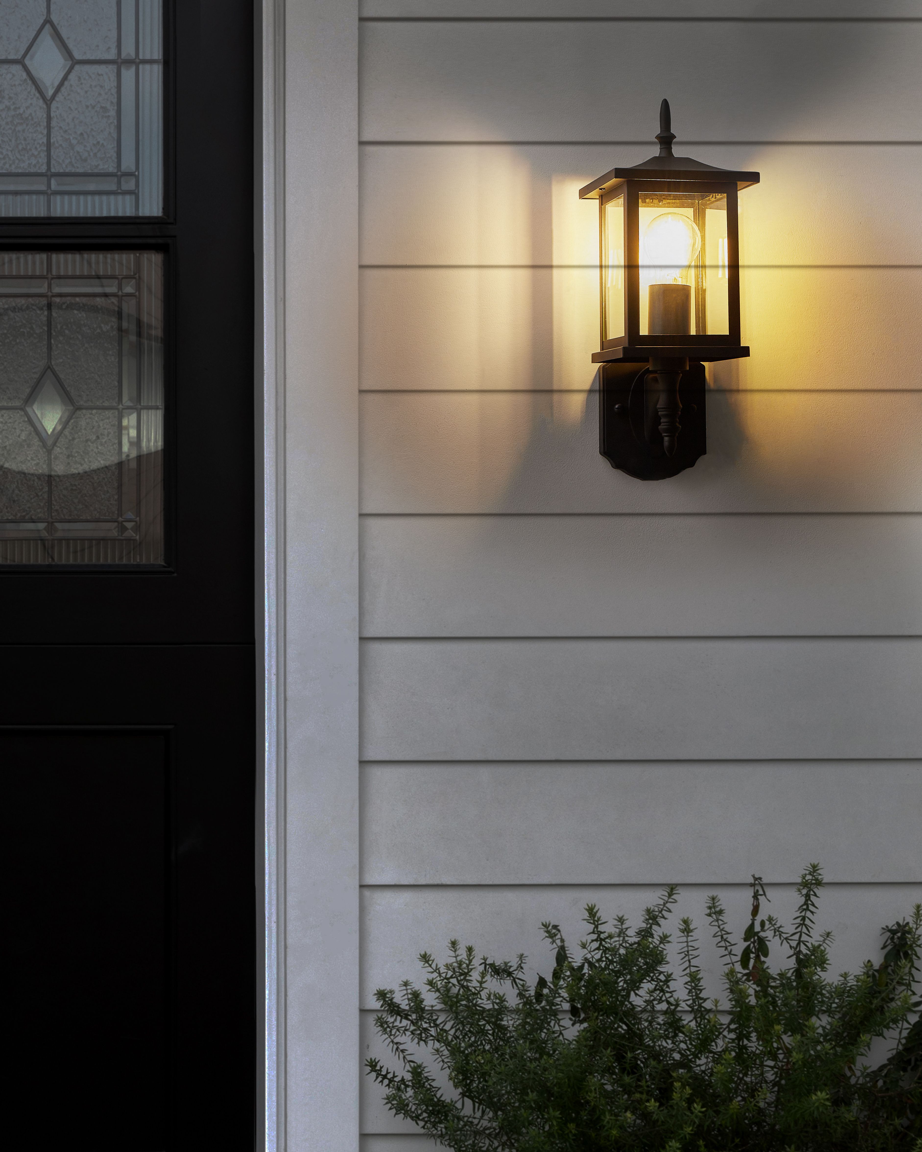 Outdoor Wall Light ANDAM Black